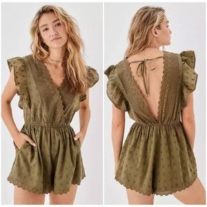 AE Garden Party Wrap Romper